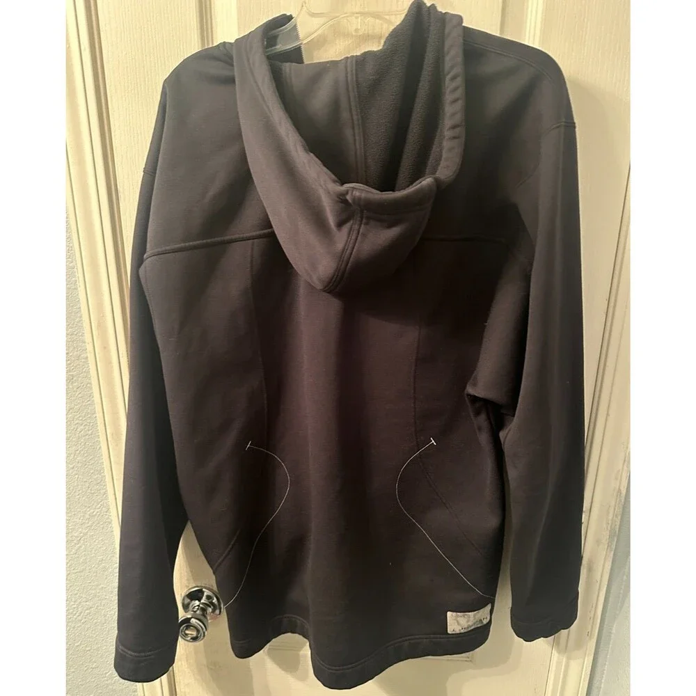 Men's Black Jordan Full Zip‎ Hoodie Size Large